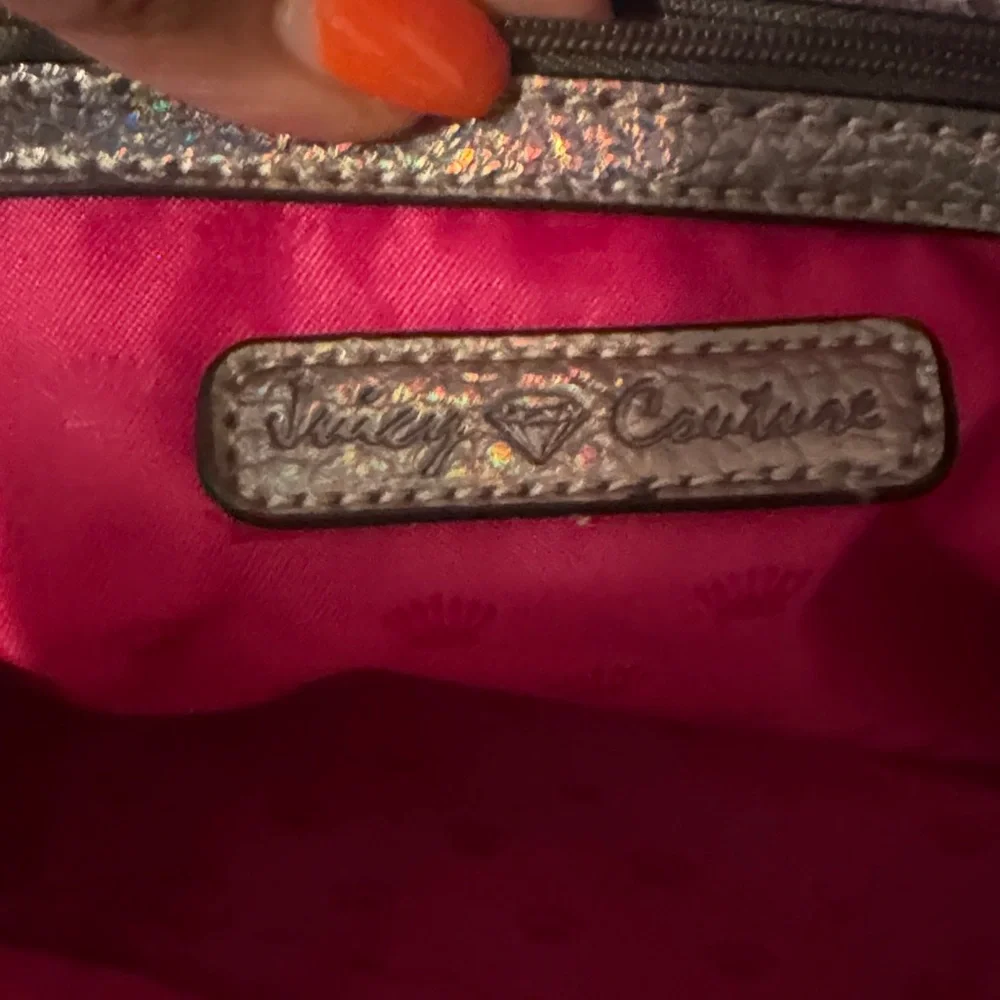 Iridescent Metallic Satchel Handbag - Gold Hardware
